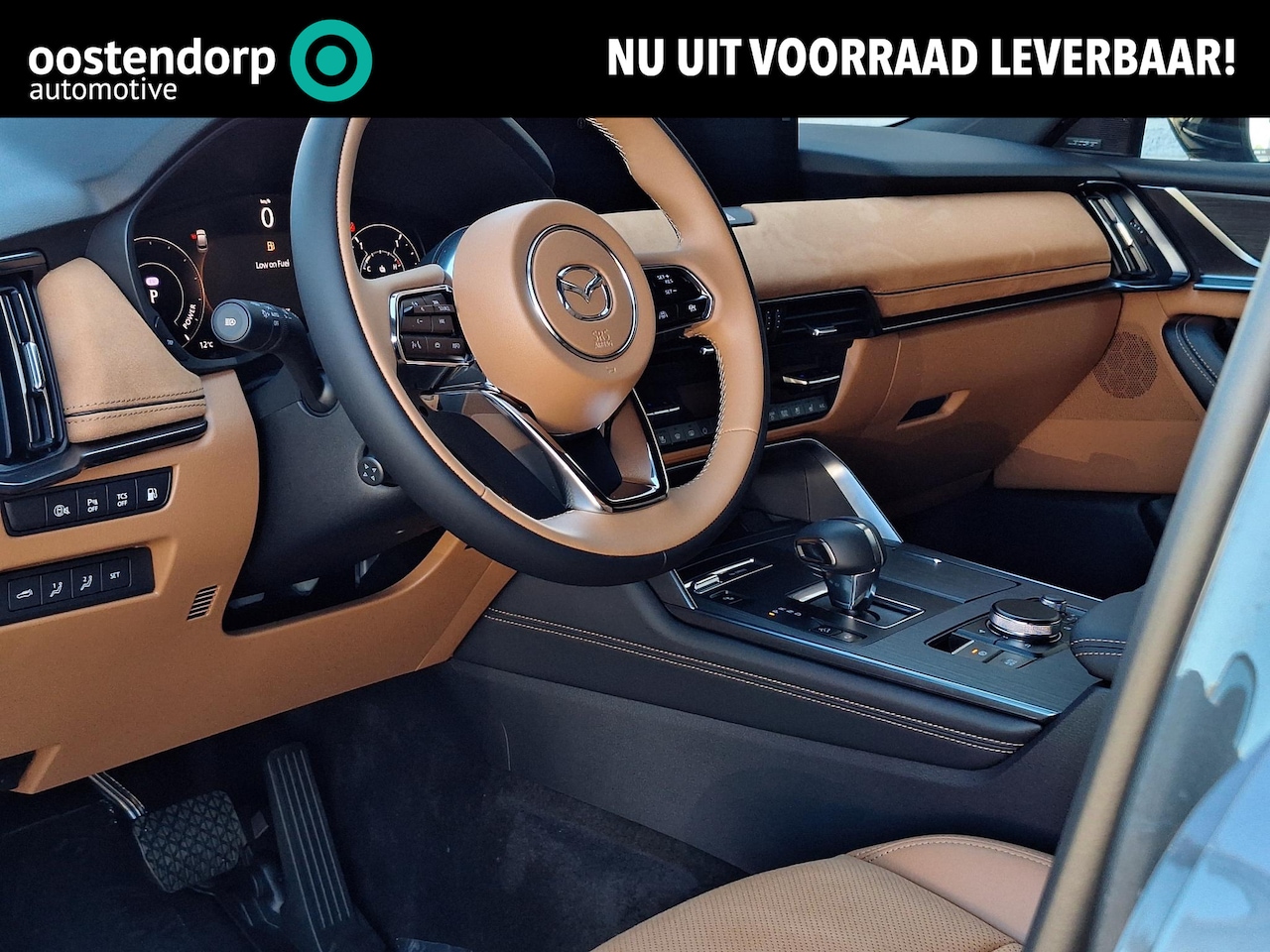 Mazda CX-80 - 2.5 e-SkyActiv PHEV Homura Business 6 Persoons | Tan interieur | Captain seats | Bose | El - AutoWereld.nl