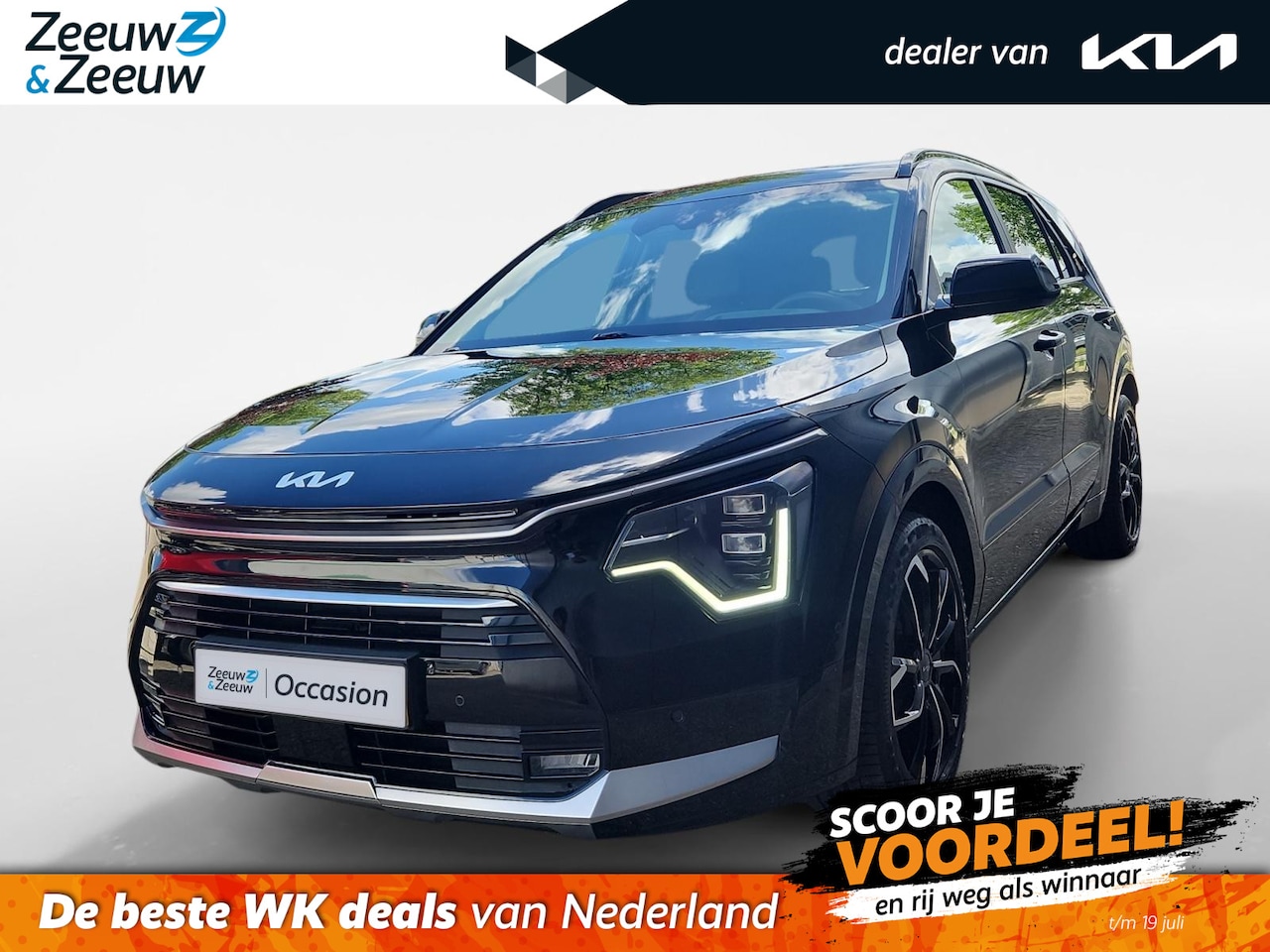 Kia Niro - 1.6 GDi Hybrid ExecutiveLine | Schuif/kanteldak | 18 inch lm-velgen | lederen bekleding | - AutoWereld.nl