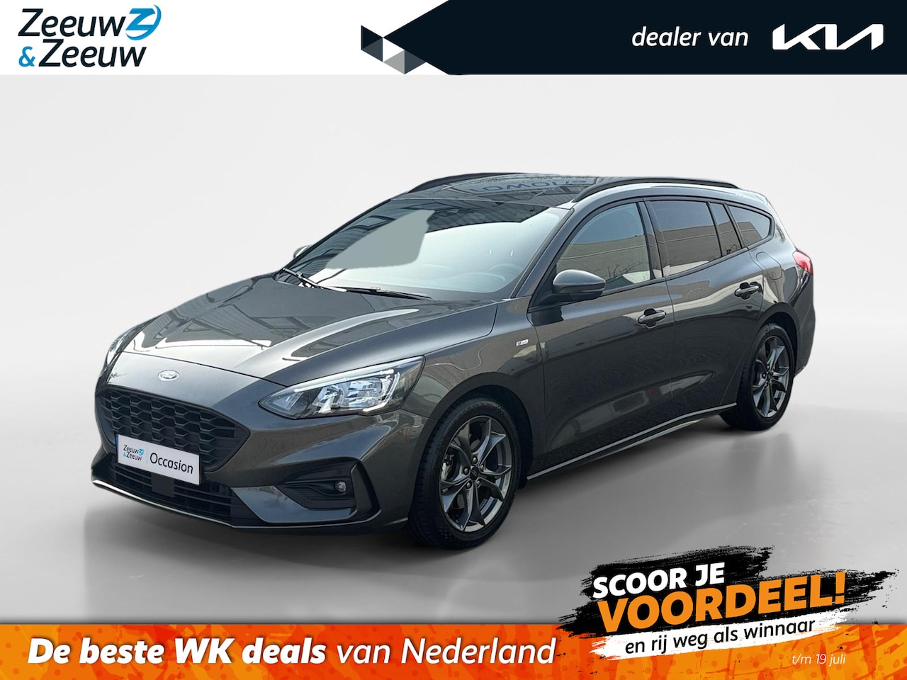 Ford Focus Wagon - 1.0 EcoBoost Hybrid ST Line Business | Camera | Keyless | Stoel + Stuurverwarming | LED | - AutoWereld.nl