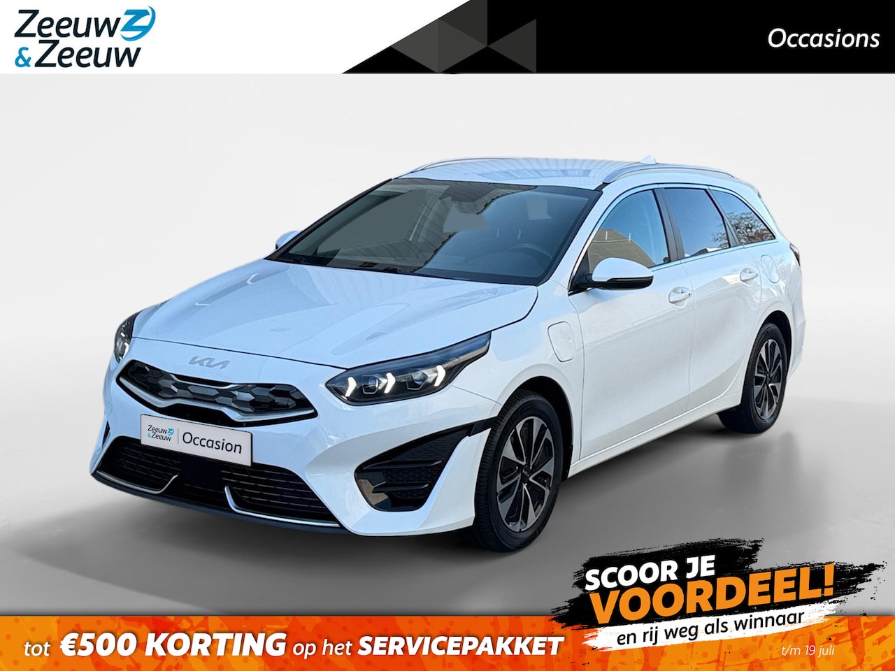 Kia Cee'd Sportswagon - Ceed 1.6 GDI PHEV DynamicPlusLine | Camera | Stoel + Stuurverwarming | Elektr. Achterklep - AutoWereld.nl