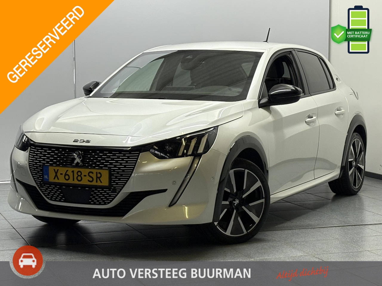 Peugeot e-208 - EV GT 350 50 kWh - AutoWereld.nl