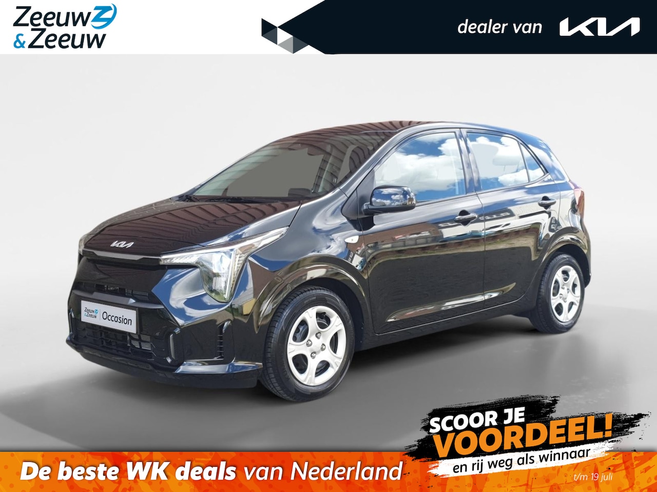 Kia Picanto - 1.0 DPI DynamicLine | Navigatie | Airco | Cruise control | Camera | Apple Carplay / Androi - AutoWereld.nl