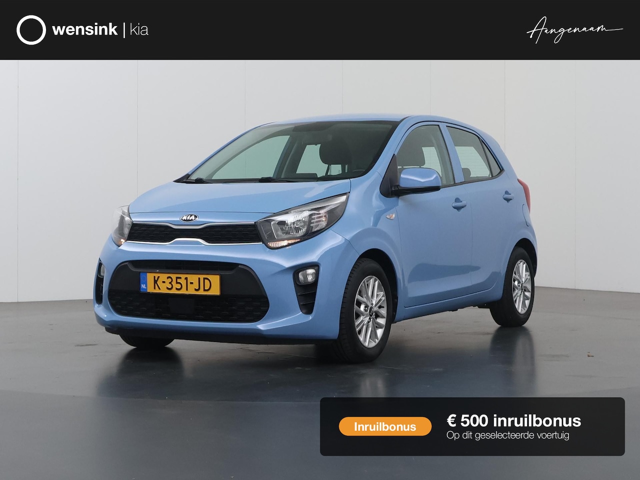 Kia Picanto - 1.0 DPi DynamicLine | Apple Carplay/Android Auto | Airco | Cruise Control | Parkeercamera - AutoWereld.nl