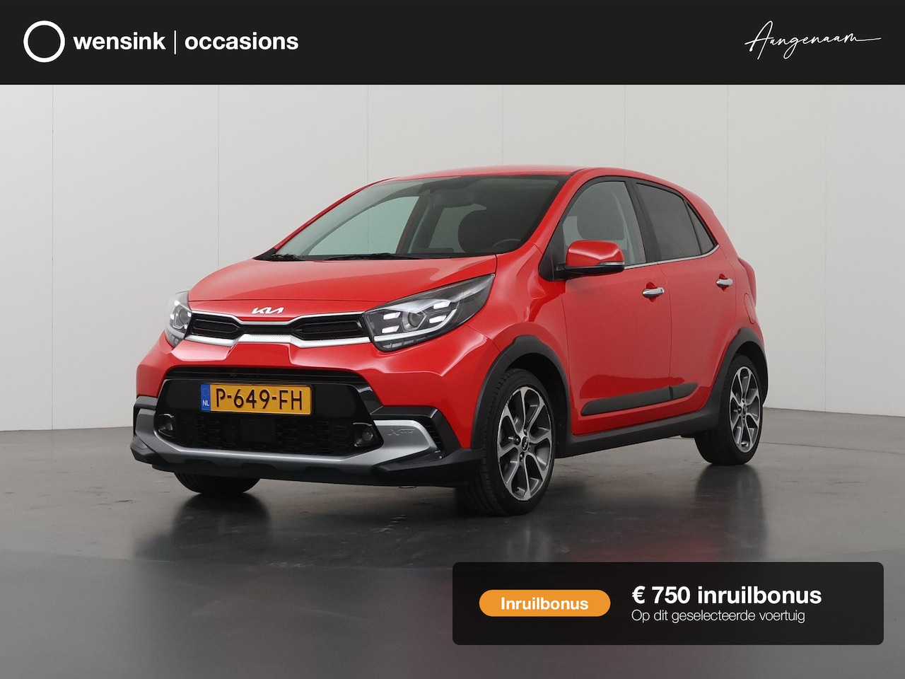 Kia Picanto - 1.0 T-GDi X-Line 5p | Lederen Bekleding | Stoel/Stuurwielverwarming | Keyless | Navigatie - AutoWereld.nl