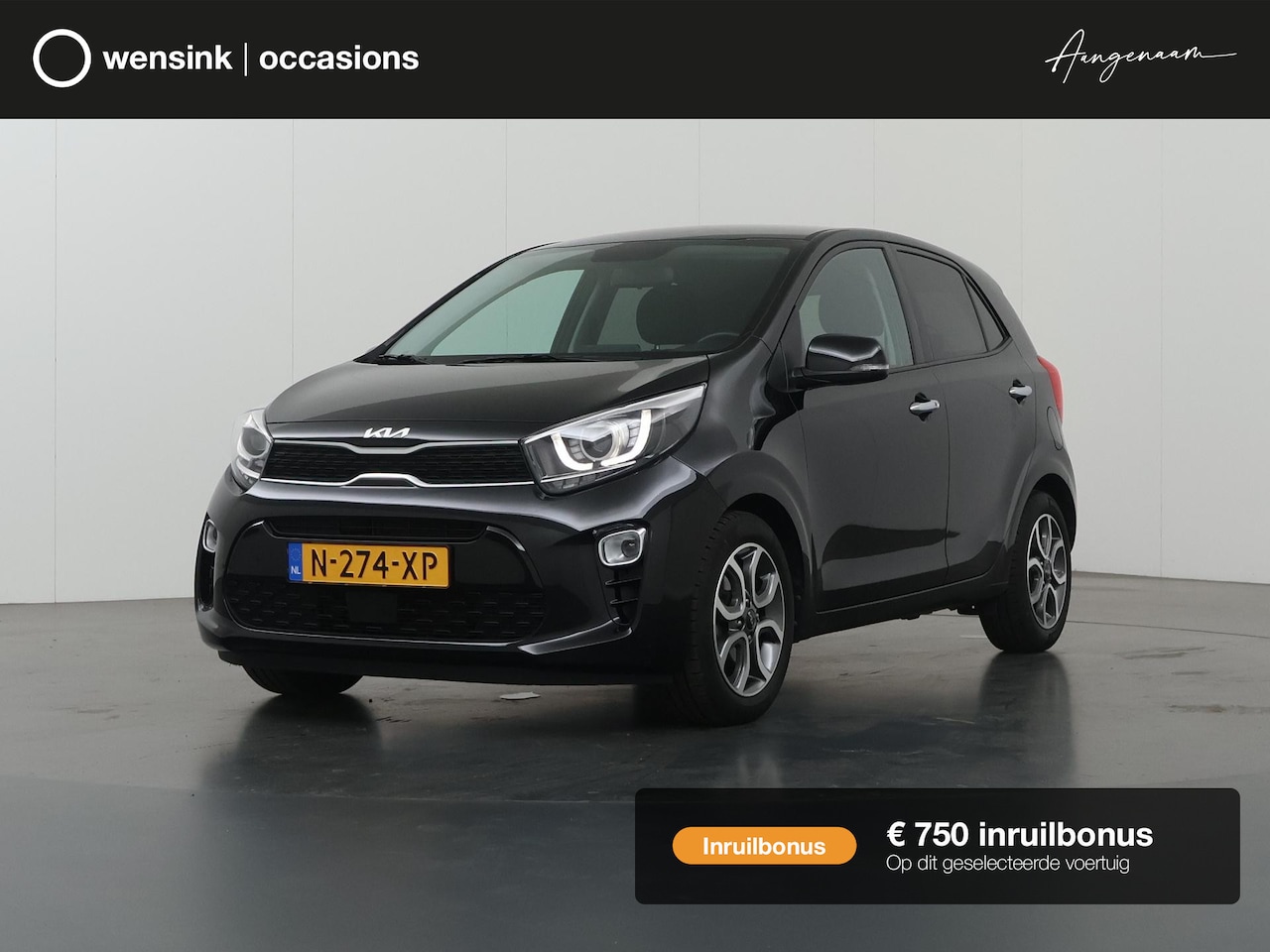 Kia Picanto - 1.0 DPi DynamicPlusLine | Lichtmetalen velgen | LED | Navigatie | Apple CarPlay/Android Au - AutoWereld.nl