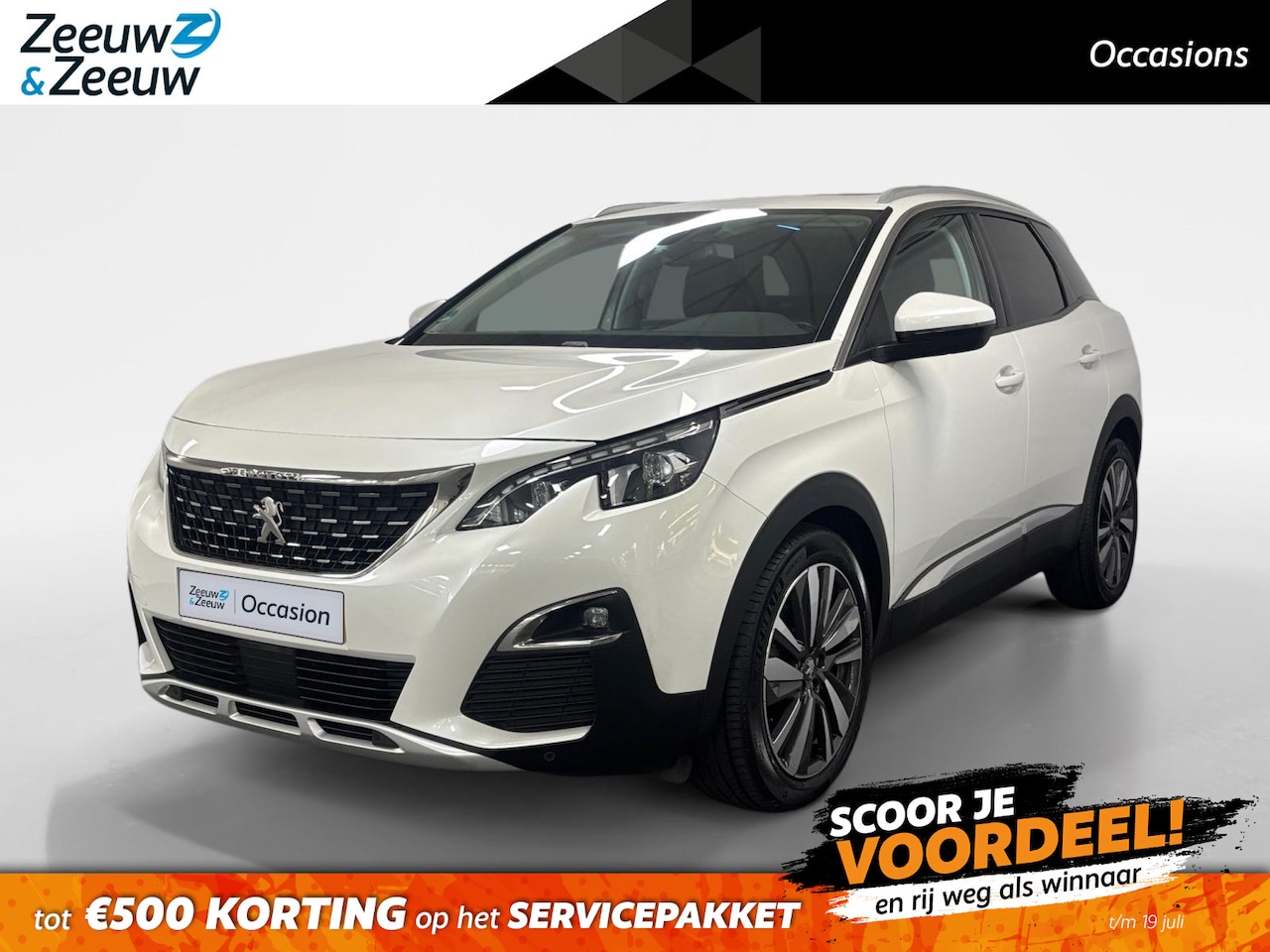 Peugeot 3008 - 1.2 PureTech Allure AUTOMAAT NAVI AIRCO CAMERA CRUISE CONTROLE LM VELGEN SCHUIFKANTELDAK L - AutoWereld.nl