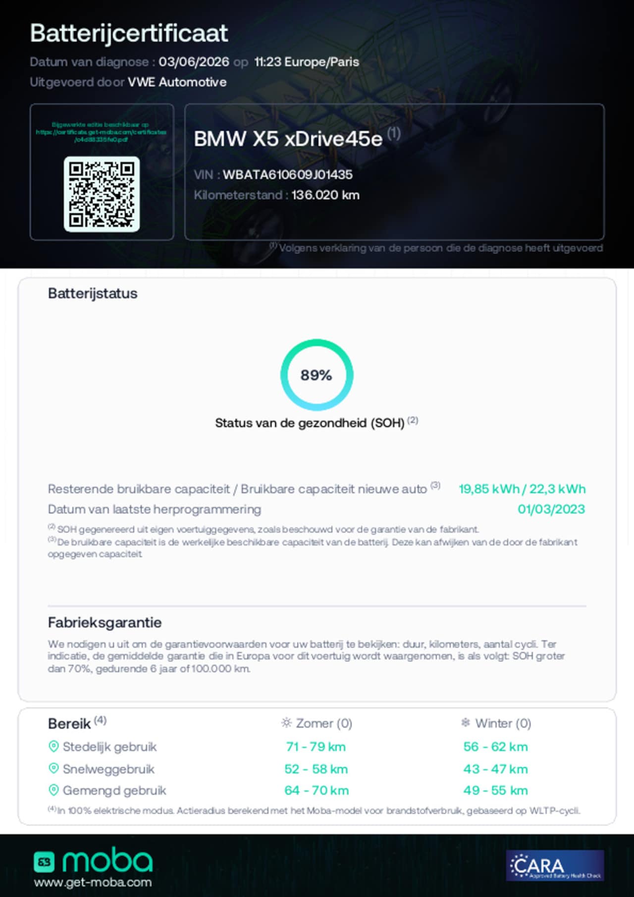 BMW X5 - XDrive45e M-SPORT SOH 89% / PANORAMADAK / 360CAMERA / EL.TREKHAAK / BTW / LASER / HEAD-UP - AutoWereld.nl
