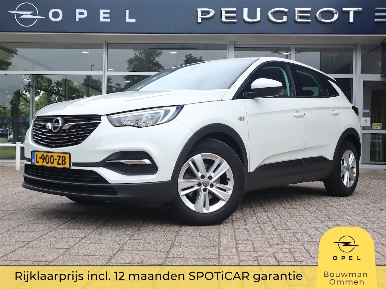 Opel Grandland X - Edition 1.2 Turbo 130pk S&S H6, Rijklaarprijs, Navigatie Apple CarPlay/Android auto Sensor - AutoWereld.nl