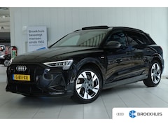 Audi e-tron - 50 quattro Launch edition Black 71 kWh | S-Line | Schuifdak | Stoelverwarming | Luchtverin
