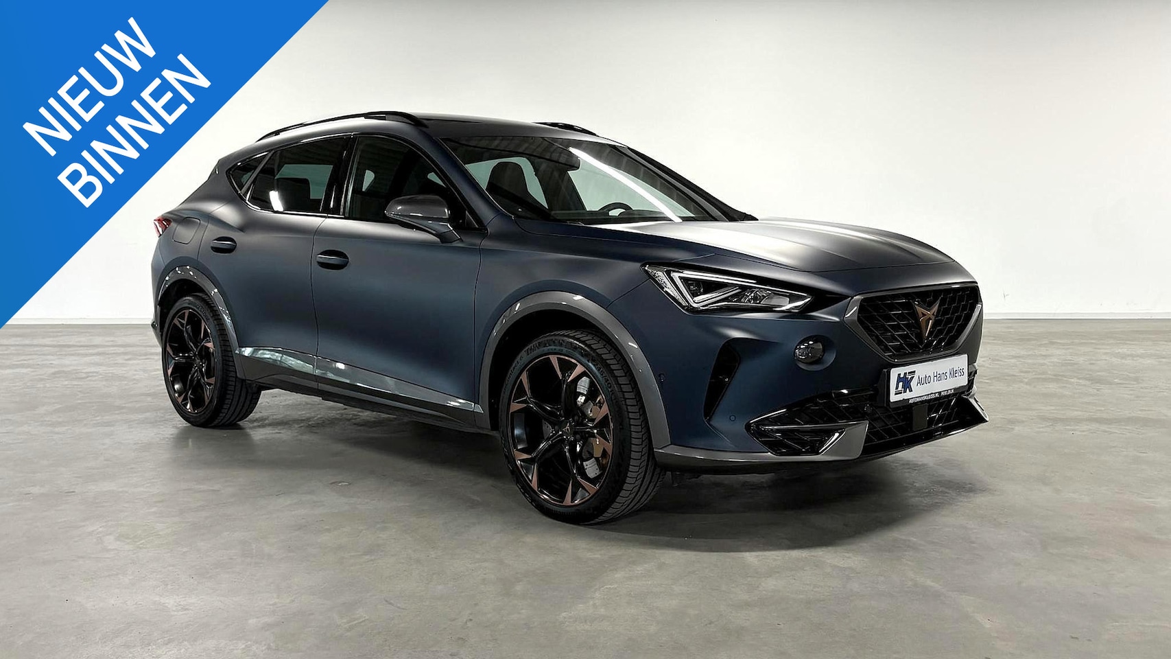 CUPRA Formentor - 1.4 e-Hybrid VZ Copper Edition | Petrol Blue Matt | Pano dak | Carbon Kuip stoelen voor - AutoWereld.nl