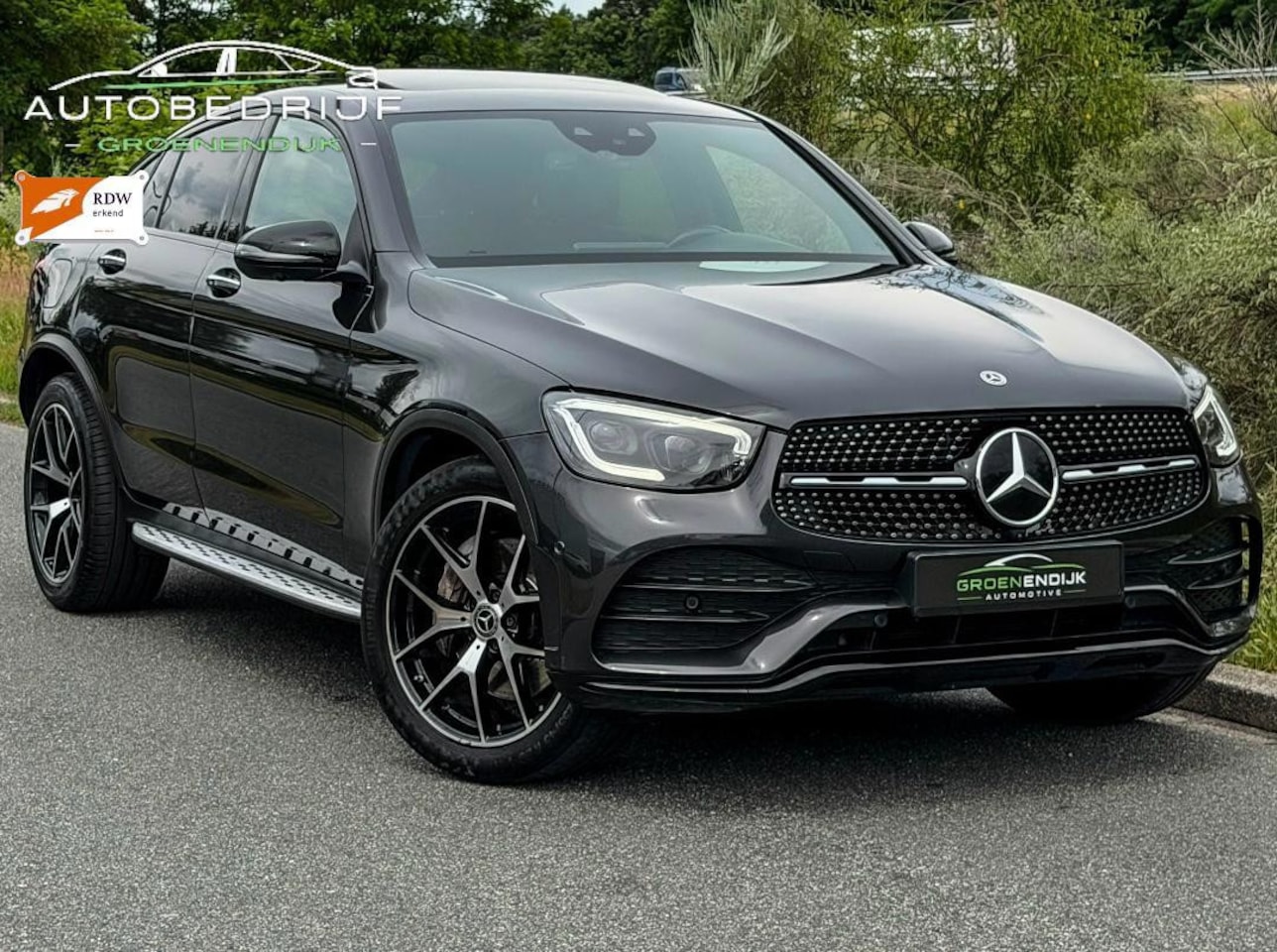 Mercedes-Benz GLC-klasse Coupé - 300 4MATIC AMG / SFEERVERL / 360 CAM / PDC / TREKHAAK / SCHUIFKANTELDAK / BURMESTER / DAB - AutoWereld.nl