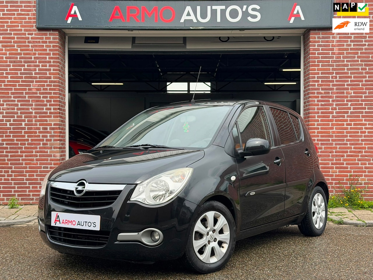 Opel Agila - 1.2 Enjoy | Airco | Nap | Rijklaar - AutoWereld.nl