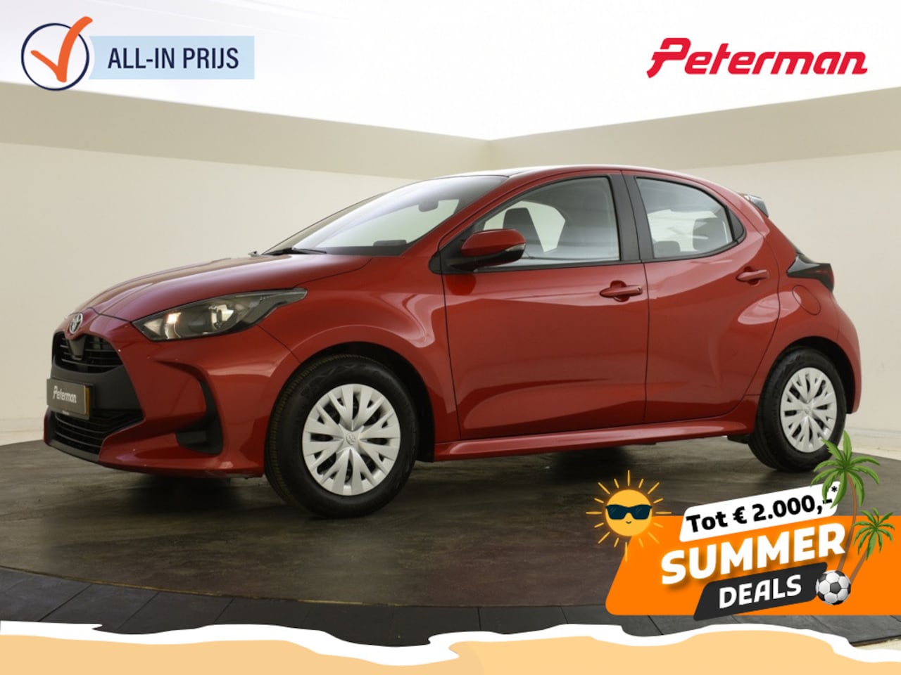 Toyota Yaris - 1.5 Hybrid 115 Active | Naviatie | Adapt. Cruise | Carplay | - AutoWereld.nl