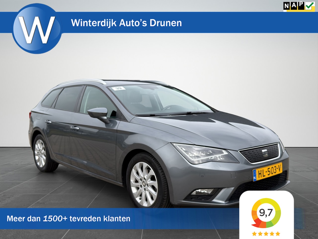 SEAT Leon ST - 1.0 EcoTSI Clima|achteruitrijcamera|Cruise|LED - AutoWereld.nl