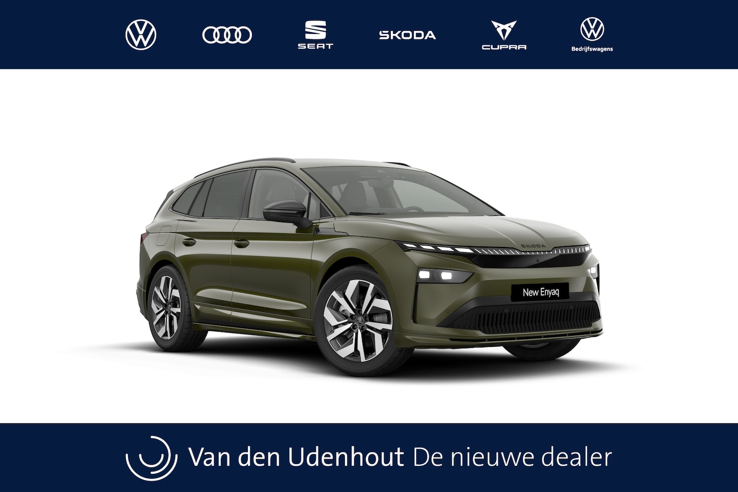 Skoda Enyaq iV - 85 Elektromotor 286 1AT Sportline | Chrome interieur accenten | Driving mode select | LED - AutoWereld.nl