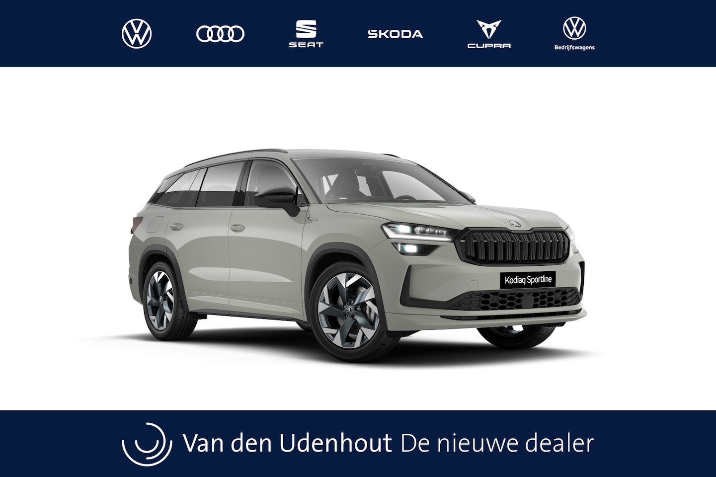 Skoda Kodiaq - 1.5 TSI PHEV 204 6DSG Sportline Business | Achteruitrijcamera | Crew Protect Assist | Crui - AutoWereld.nl