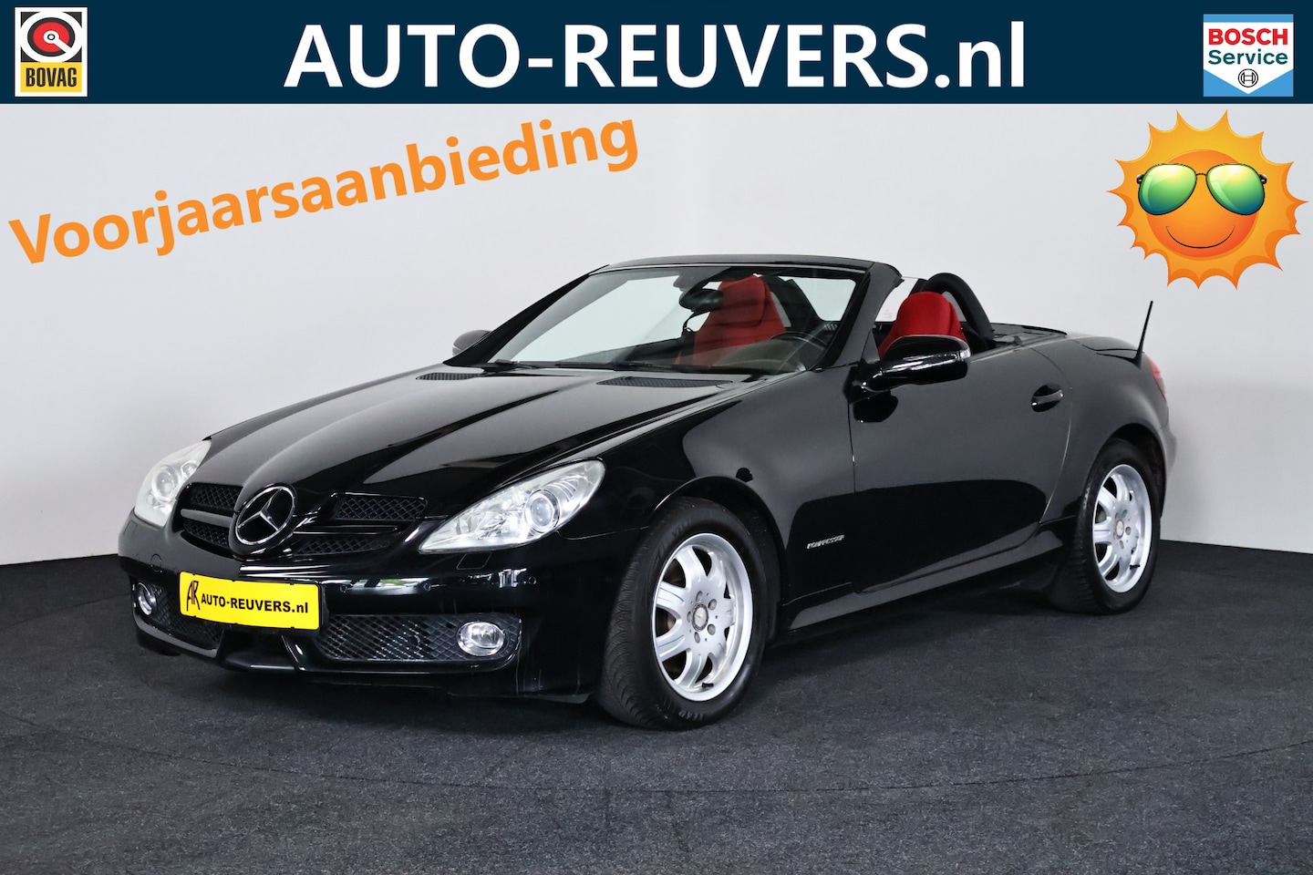 Mercedes-Benz SLK-klasse - 200 K. / Opendak / Leder / Navi / Cruisecontrol - AutoWereld.nl