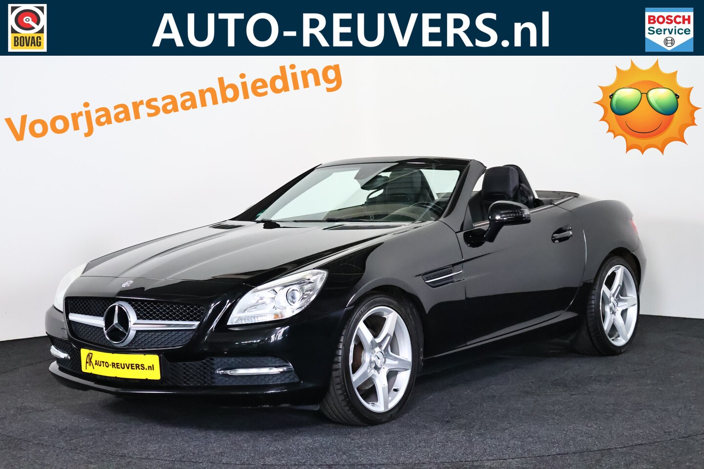 Mercedes-Benz SLK-klasse - 200 AMG-Line / Leder / Navi / Bluetooth - AutoWereld.nl