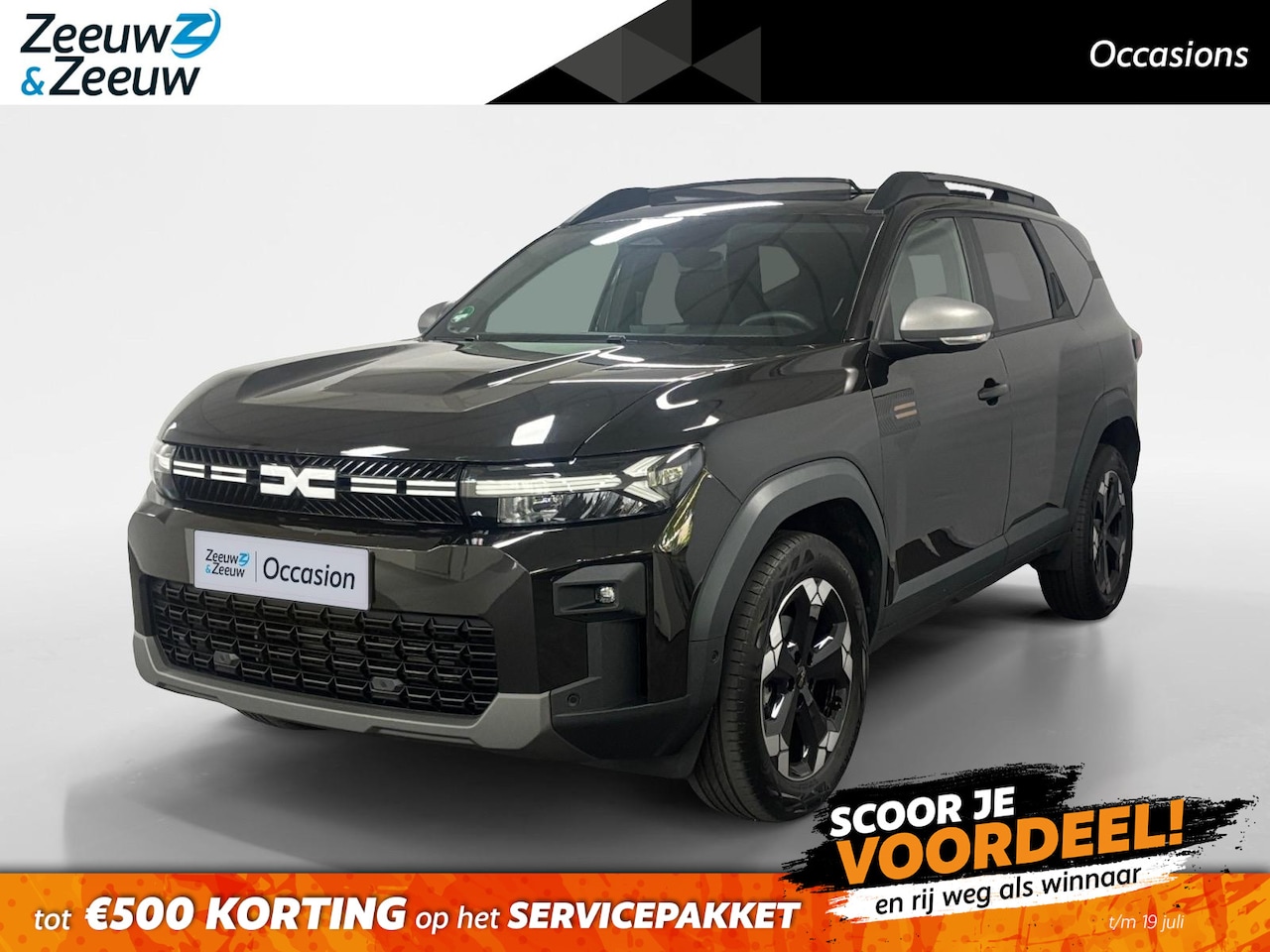 Dacia Bigster - 1.2 Mild Hybrid 140 Extreme NAVI AIRCO CAMERA SCHUIFKANTELDAK CRUISE CONTROLE TREKHAAK ZWA - AutoWereld.nl