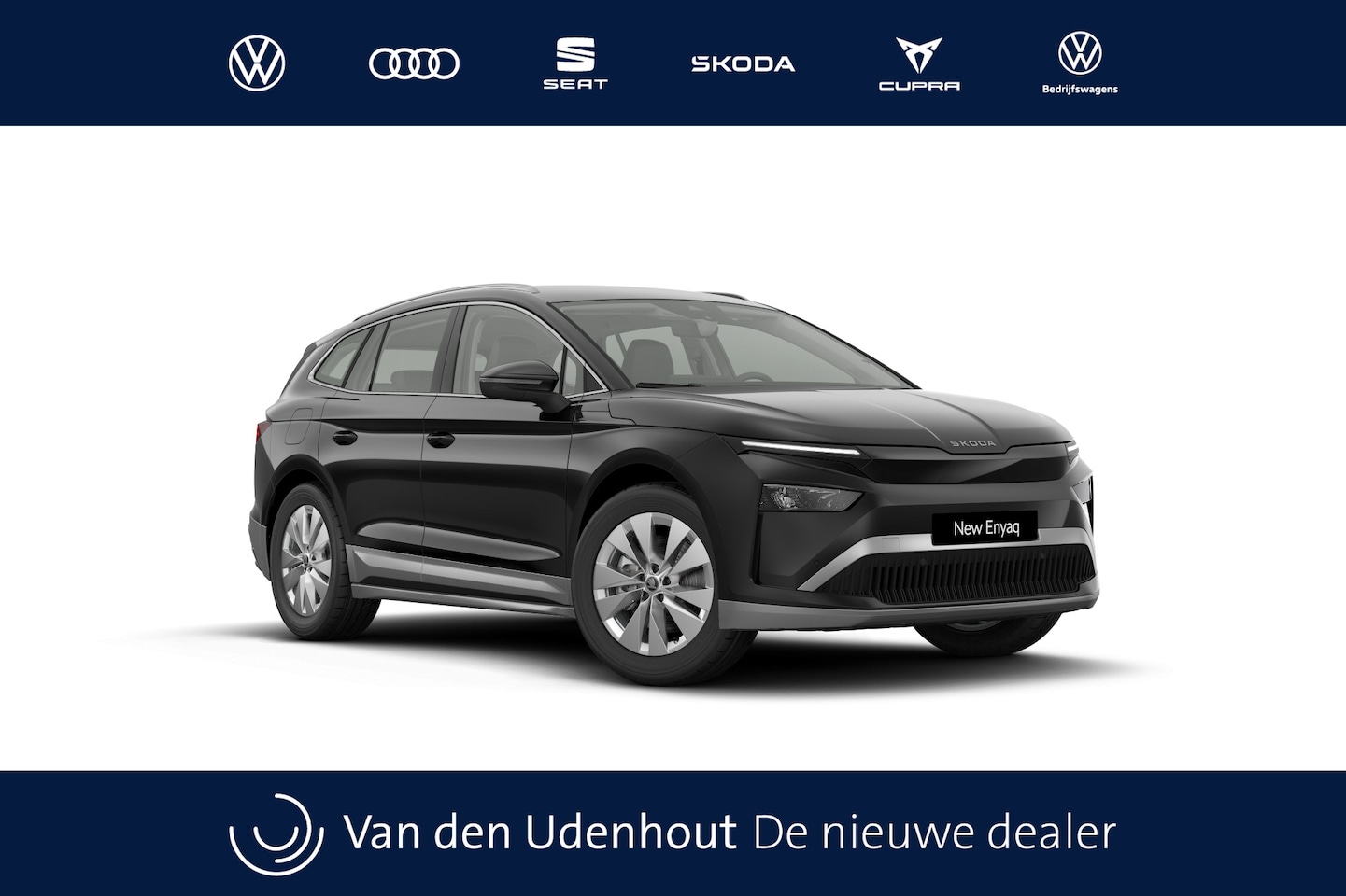 Skoda Enyaq iV - 85 Elektromotor 286 1AT Business Edition | Chrome interieur accenten | Driving mode select - AutoWereld.nl