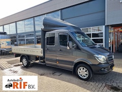Mercedes-Benz Sprinter - 319 CDI 3.0 V6 Open laadbak DC 7 Zits Euro 6