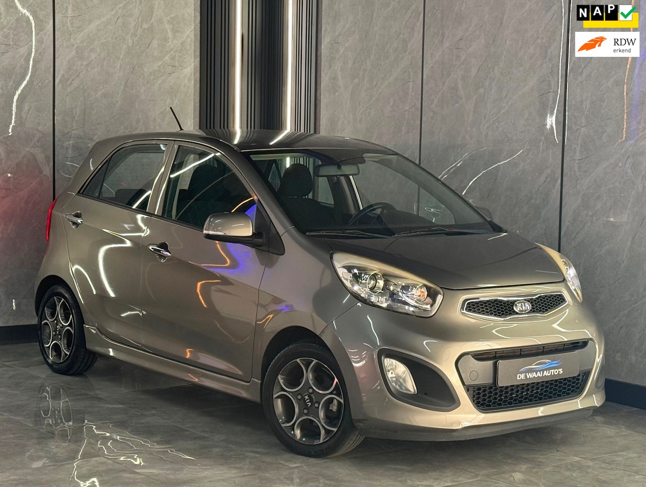 Kia Picanto - 1.0 CVVT Design Edition |2e Eignr|Airco|Led|elek. Ramen|Nap|Boekjes - AutoWereld.nl