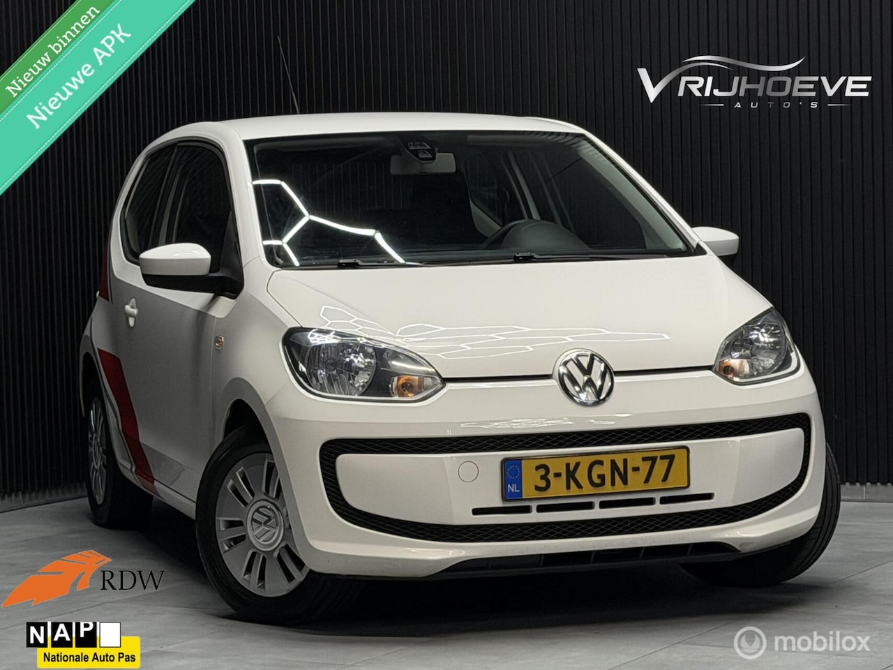 Volkswagen Up! - 1.0 move up! BlueMotion|NAP|NW APK|AIRCO - AutoWereld.nl