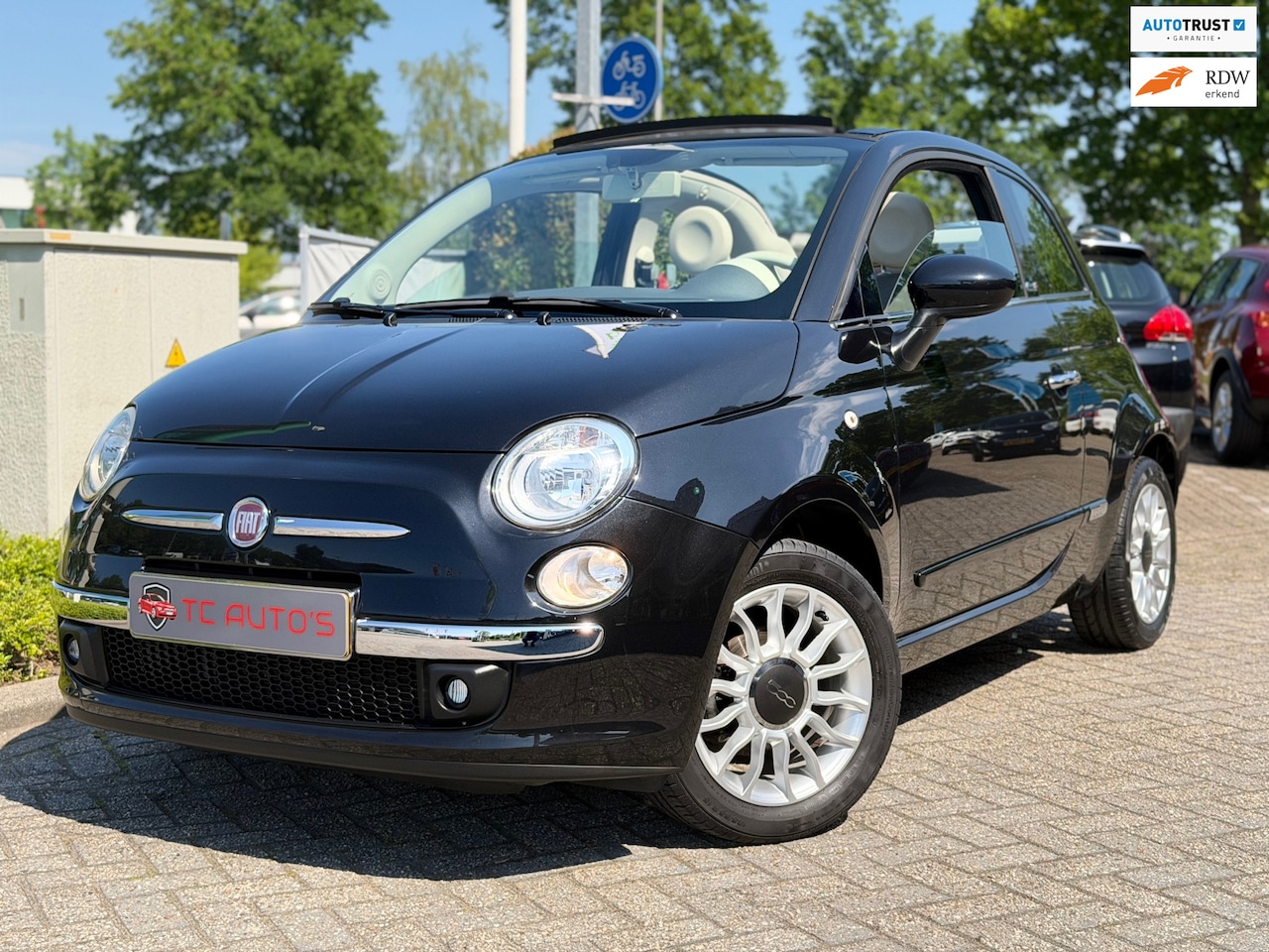 Fiat 500 C - 1.2 Lounge automaat 1e eigenaar 22.000 KM - AutoWereld.nl