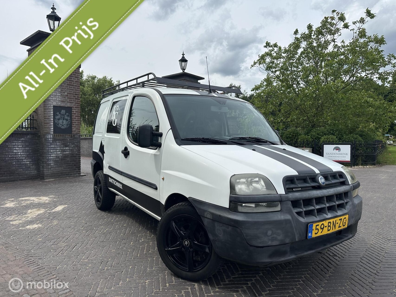 Fiat Doblò Cargo - 1.2 Dynamic werkbus met imperiaal NAP✅ - AutoWereld.nl