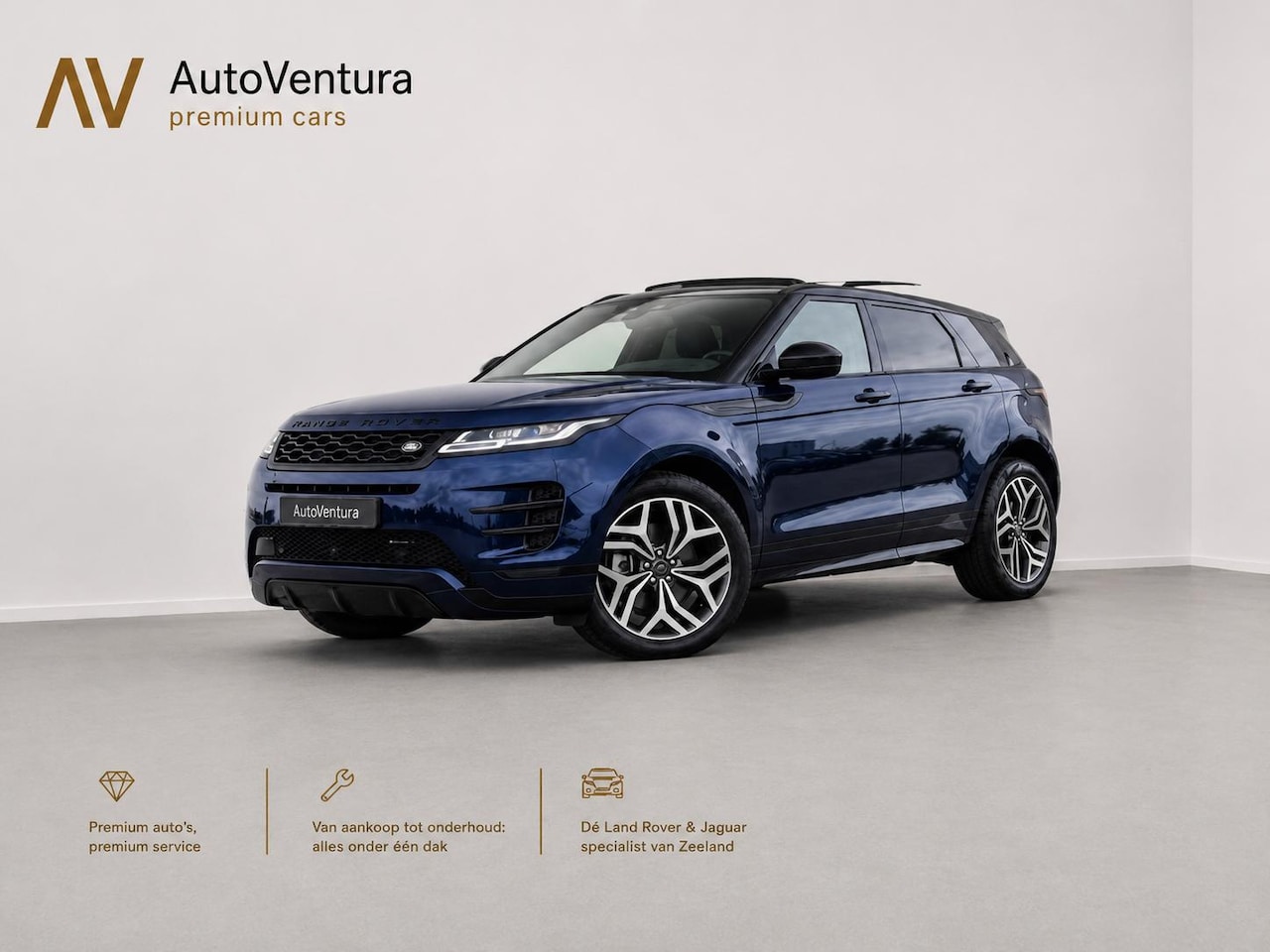 Land Rover Range Rover Evoque - 1.5 P300e AWD R-Dynamic SE l Black Pack l Schuif-/kantel dak l Adapt. Cruise l Camera l 20 - AutoWereld.nl