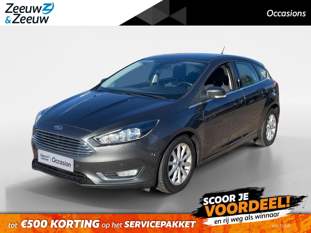 Ford Focus - 1.5 Titanium *Automaat*Navi+Camera*Climate Control*Winter Pack*LM.Velgen*Zeer nette auto! - AutoWereld.nl