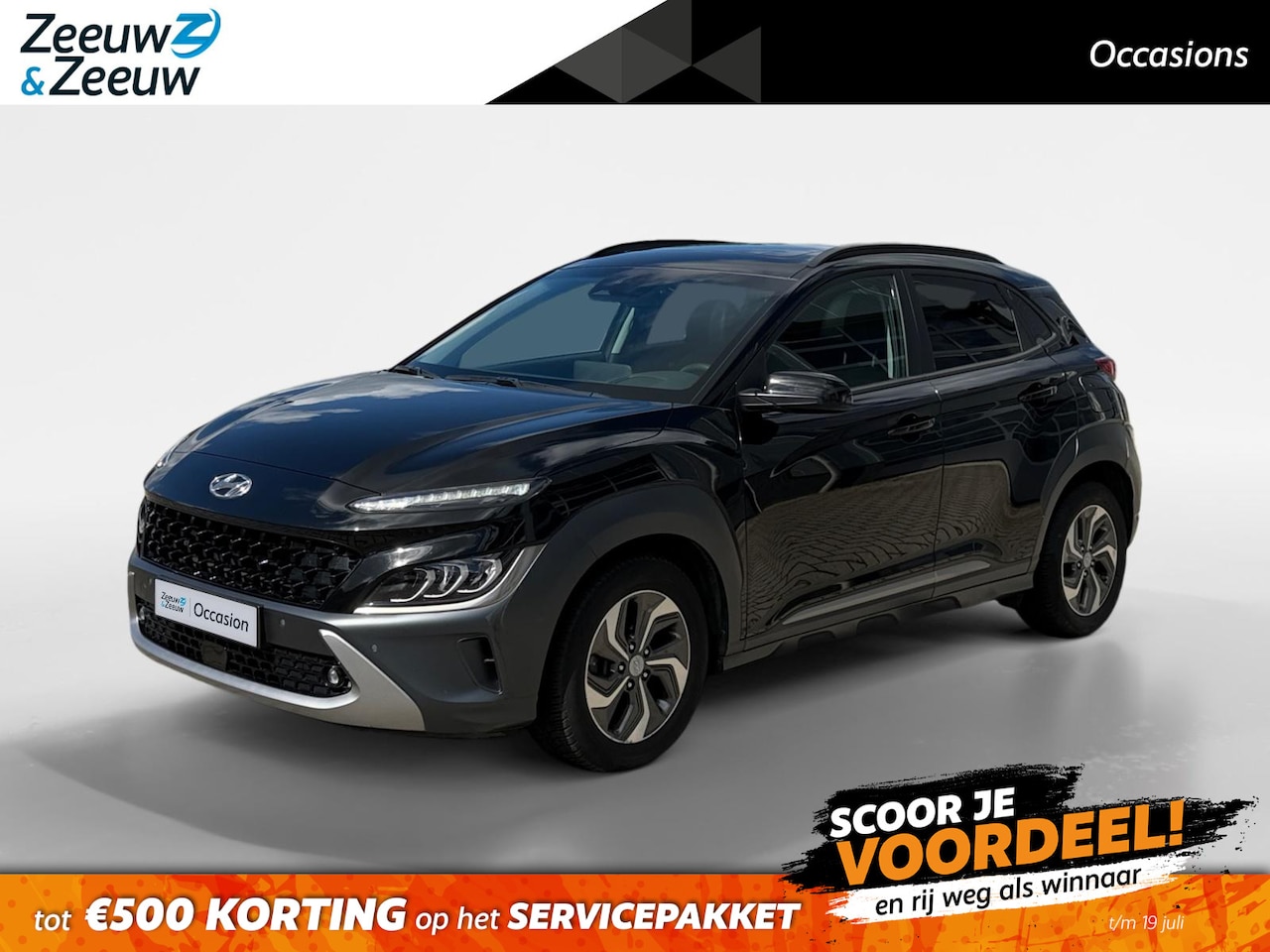 Hyundai Kona - 1.6 GDI HEV Fashion Design Sky | Vol Opties! | Leder | Pano | Stoelverwarming/ventilatie | - AutoWereld.nl