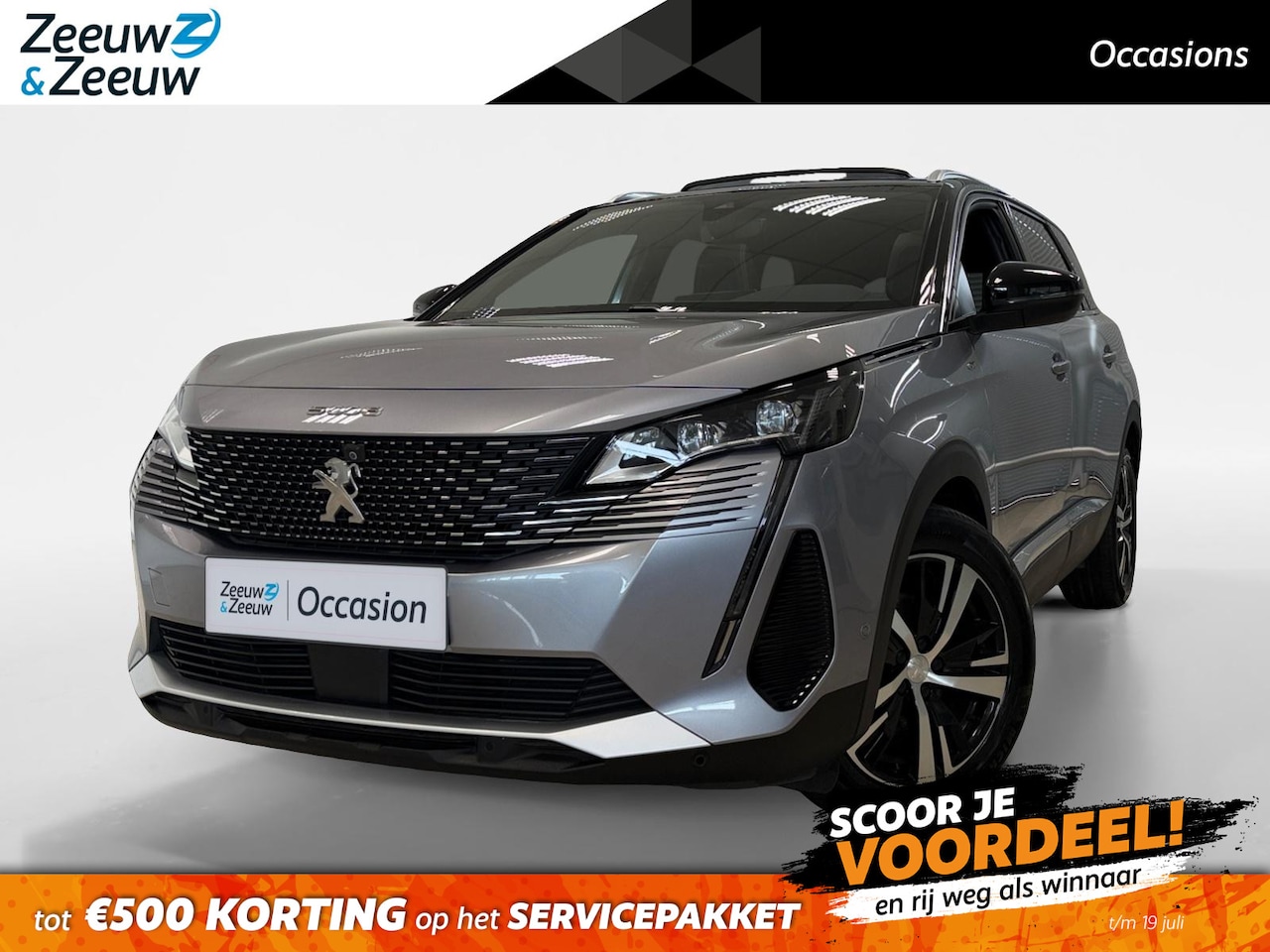Peugeot 5008 - 1.2 HYBRID | AUTOMAAT | GT | 7 PERSOONS | PANODAK | - AutoWereld.nl