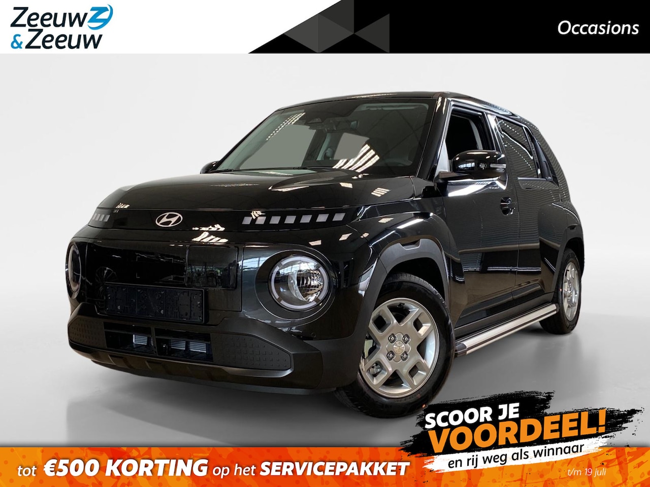 Hyundai Inster - 49 KWH | PULSE | NAVI | SIDEBARS | BLACK PACK | - AutoWereld.nl