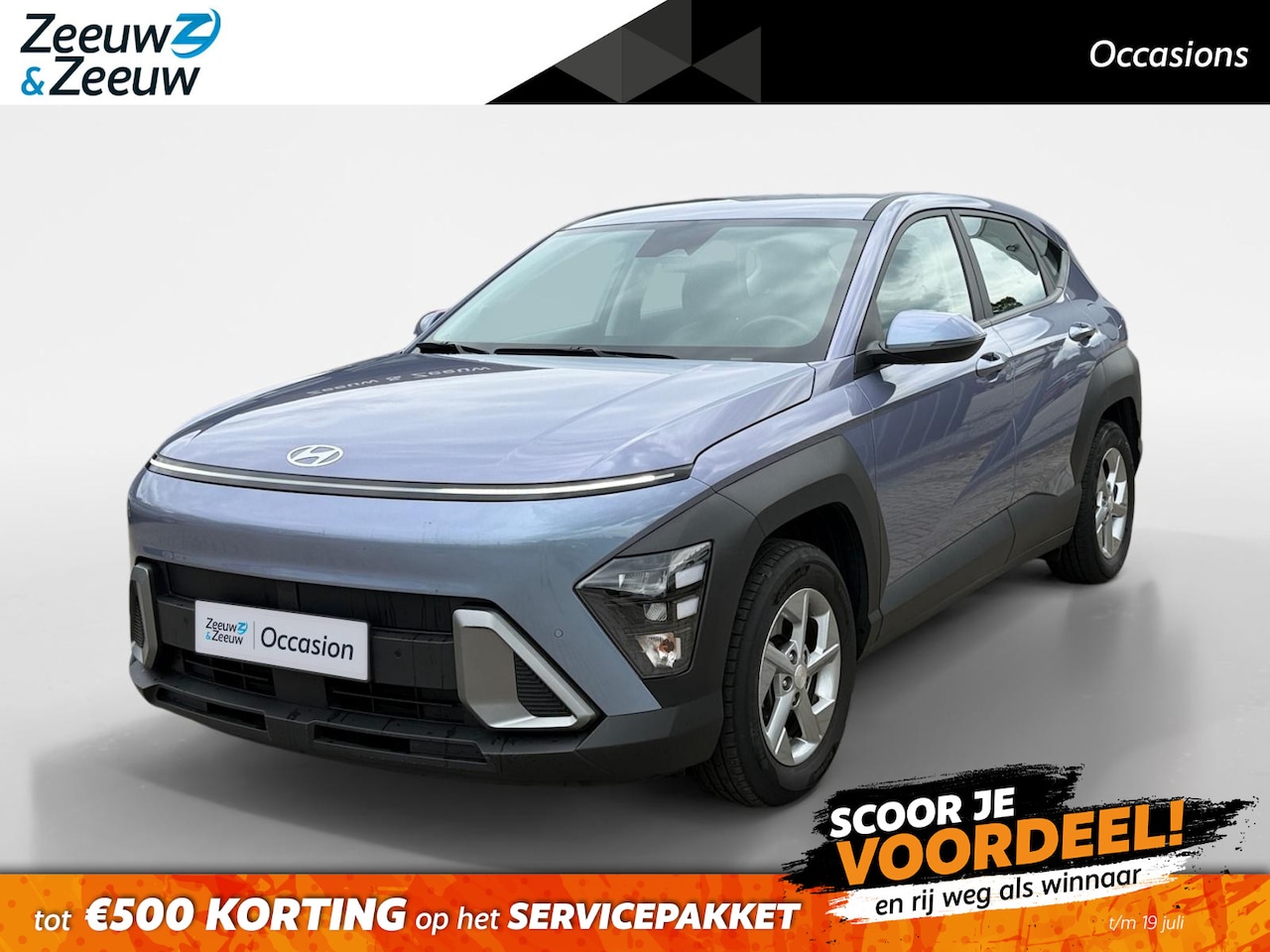 Hyundai Kona - 1.6 GDI HEV Comfort | Navi | Carplay | Zeer netjes | - AutoWereld.nl