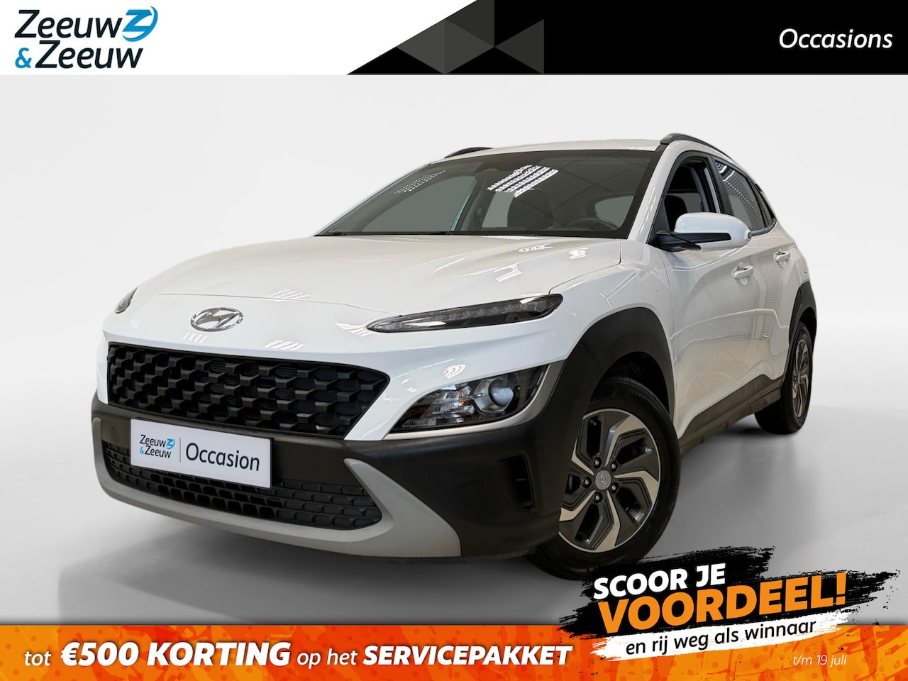Hyundai Kona - 1.6 HYBRID | COMFORT | AUTOMAAT | APPLE CARPLAY | CAMERA | - AutoWereld.nl