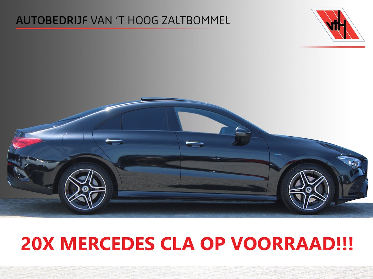 Mercedes-Benz CLA-Klasse - 250e Premium Plus AMG LINE NIGHT PAKKET PANORAMDAK CARPLAY MEMORY SFEER DISTRONIC KEY-LESS - AutoWereld.nl