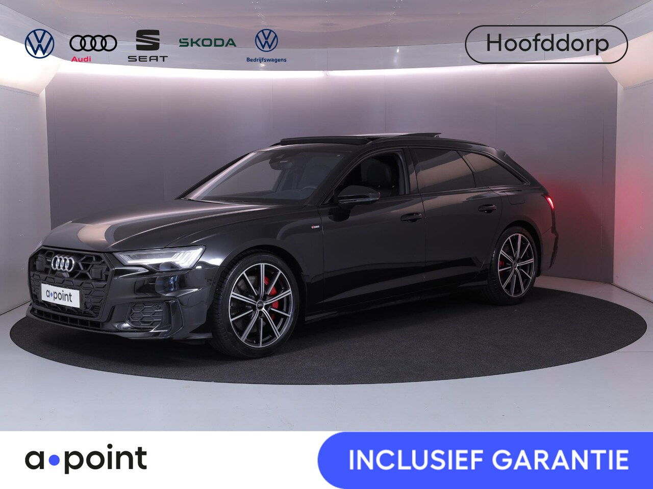 Audi A6 Avant - 55 TFSI e quattro S edition Competition 367 pk S-tronic | Verlengde garantie | Navigatie | - AutoWereld.nl