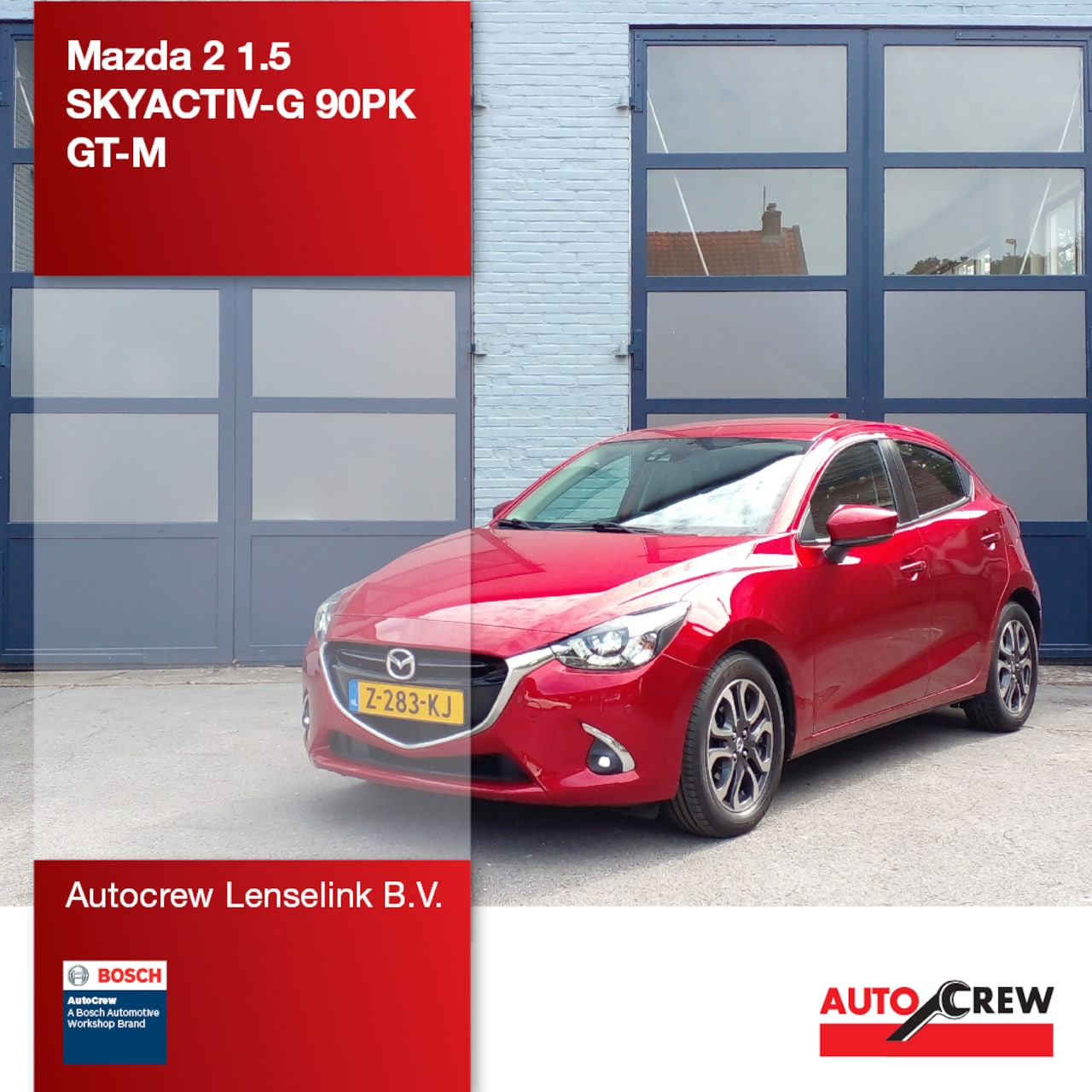 Mazda 2 - 1.5 SKYACTIV-G 90PK GT-M | Trekhaak | - AutoWereld.nl