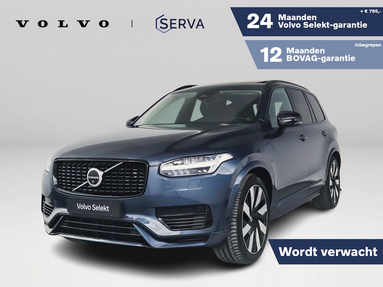 Volvo XC90 - T8 Plug-in hybrid AWD Ultra Dark | Panoramadak | 360° camera | Bowers & WIlkins | Luchtver - AutoWereld.nl