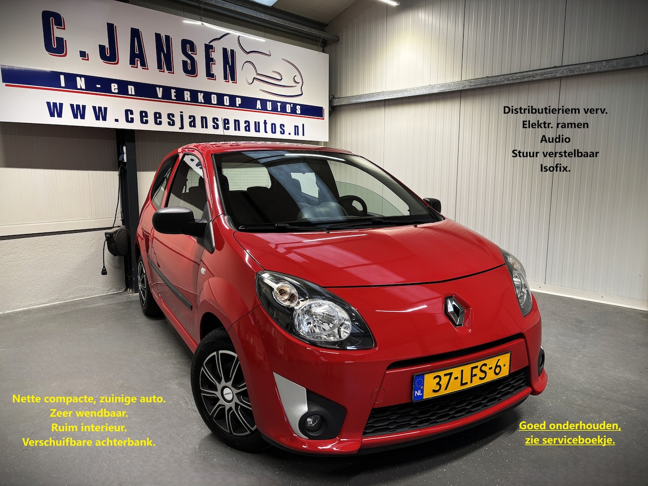 Renault Twingo - 1.2-16V Authentique D.RIEM VERV. - AutoWereld.nl