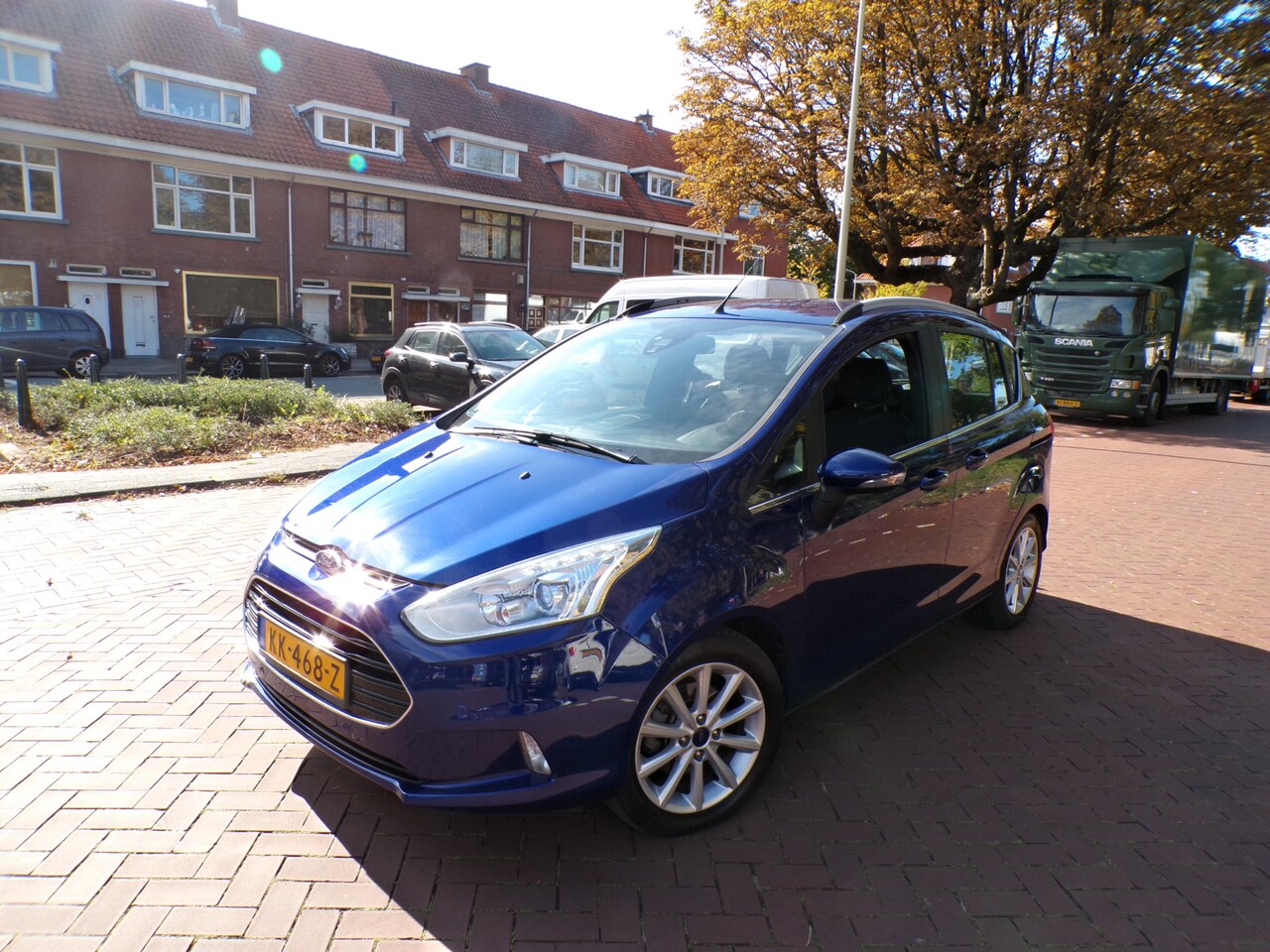 Ford B-Max - 1.0 EcoBoost Titanium CAMERA NAVI TEL CRUISECONT TREKHAAK..... - AutoWereld.nl