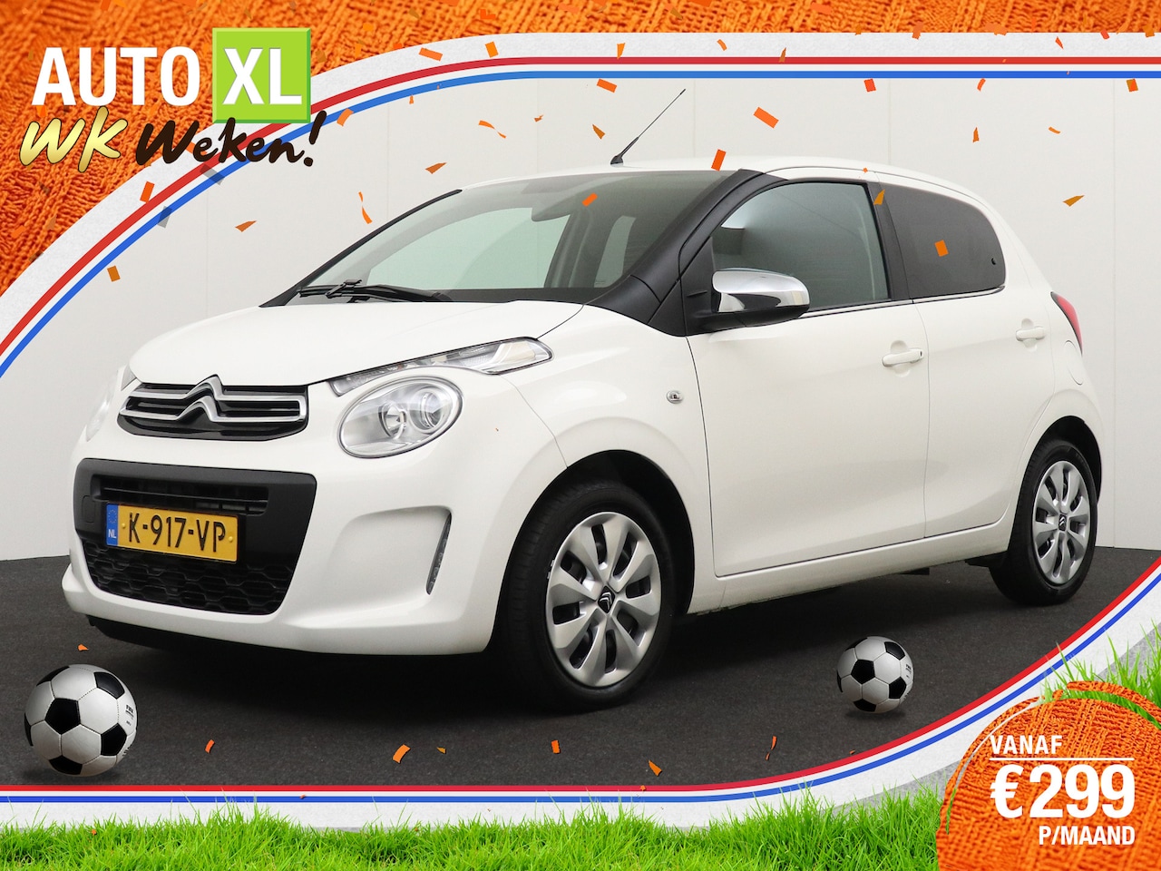 Citroën C1 - 1.0 73 PK VTi Pack Comfort Privacy Glas Bluetooth DAB LED - AutoWereld.nl