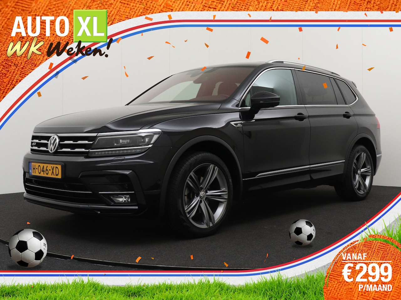 Volkswagen Tiguan Allspace - 1.5 150 PK Aut. R-Line 7p. Trekhaak Carplay Camera - AutoWereld.nl