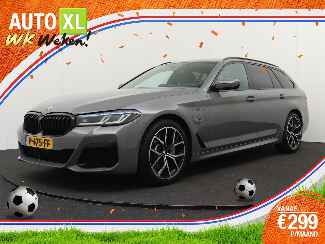 BMW 5-serie Touring - 530e M-Sport Memory Leder Adapt. Cruise - AutoWereld.nl