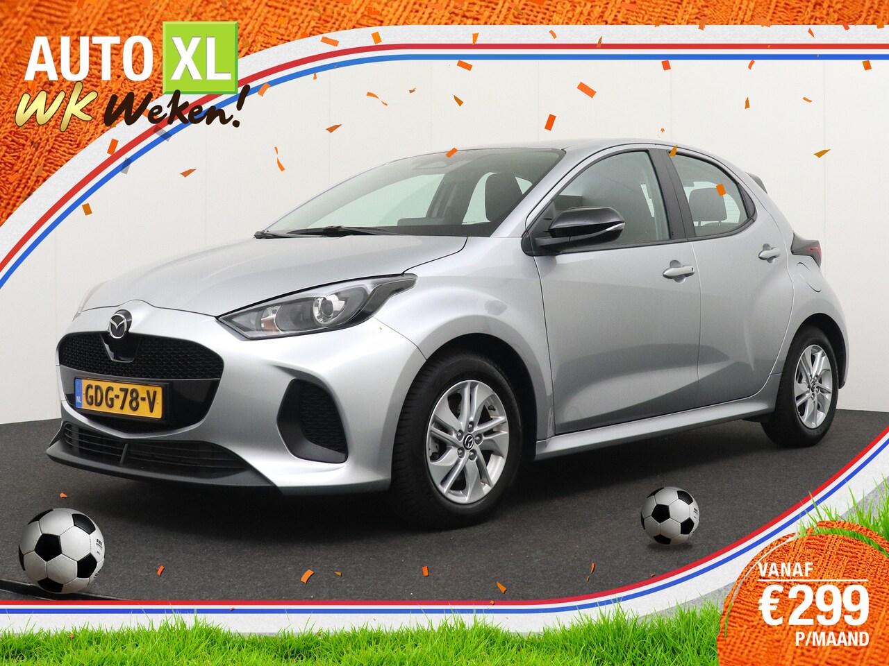 Mazda 2 Hybrid - 1.5 93 PK Aut. Centre-line Camera Stoelverw. Climate Carplay - AutoWereld.nl