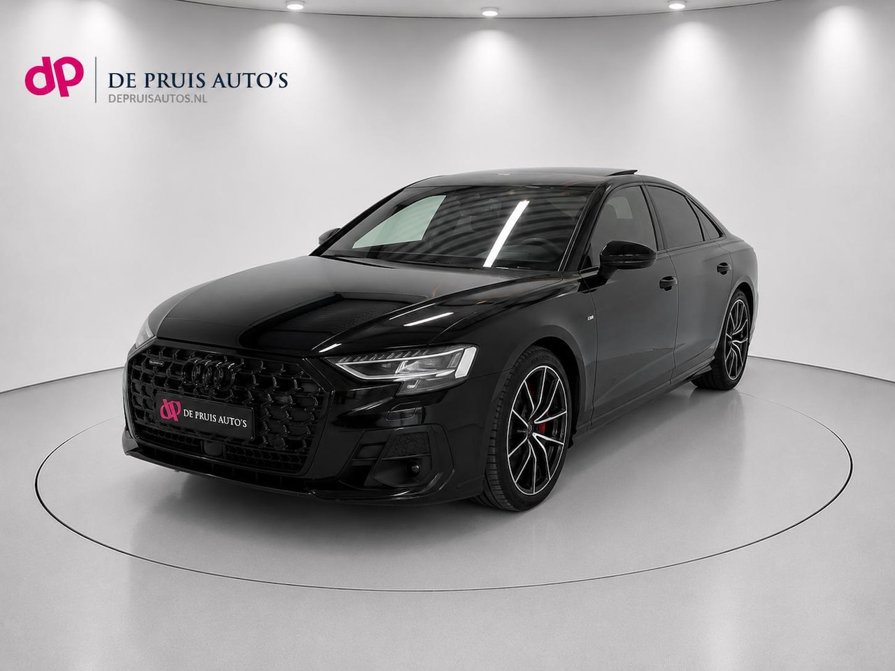 Audi A8 - 60 TFSI e quattro Matrix Pano HeadUp B&O softclose 20inch Garantie tot 08-10-2029 Memory M - AutoWereld.nl
