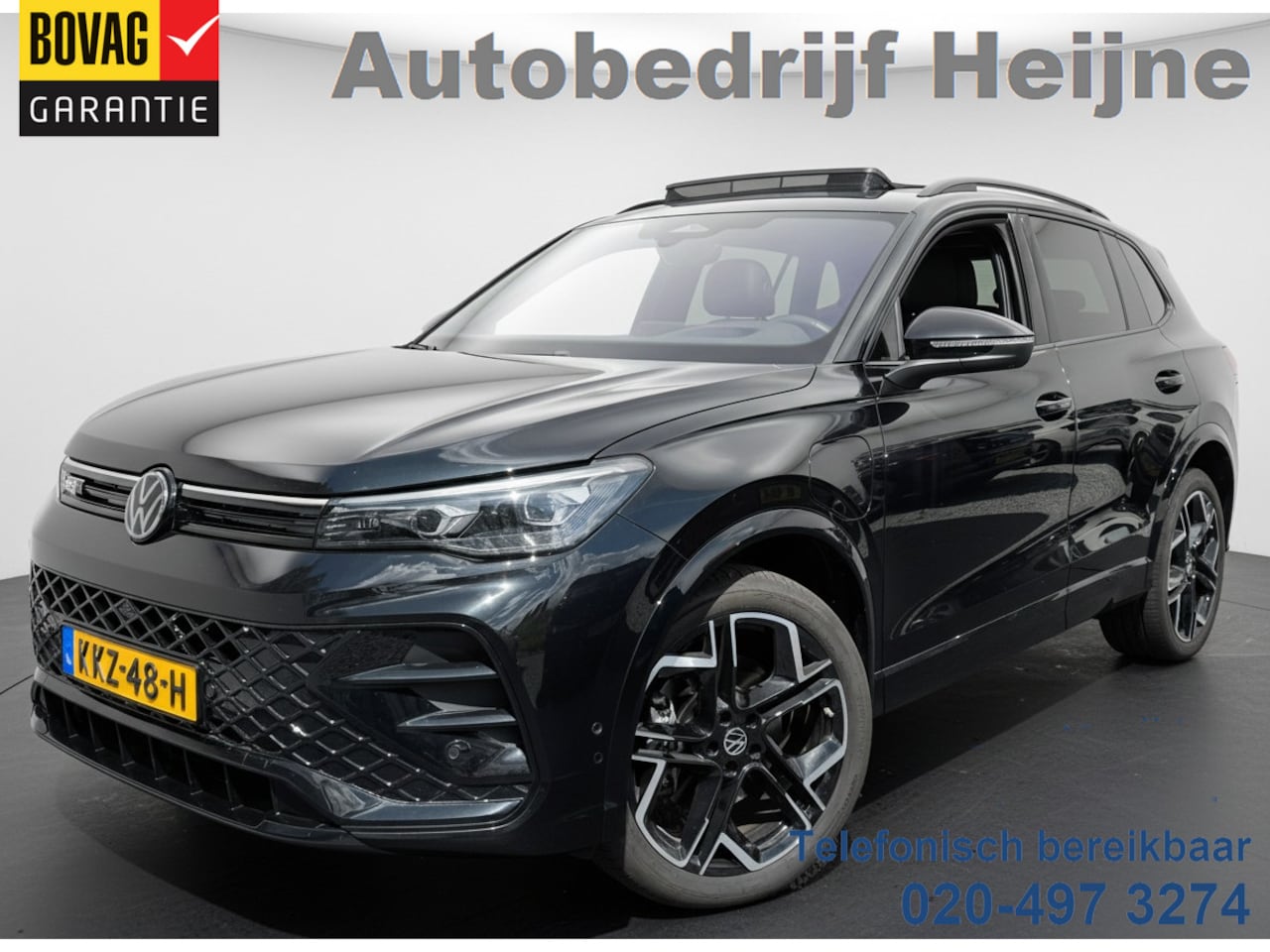 Volkswagen Tiguan - 1.5 eHybrid 272PK DSG R-LINE SPORT LEDER/HARMAN-KARDON/PANORAMADAK - AutoWereld.nl