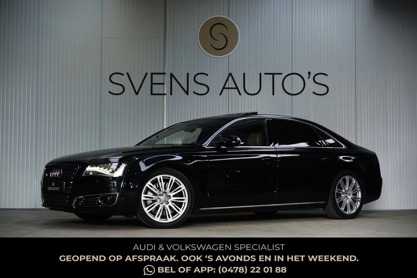Audi A8 - 6.3 W12 Quattro Lang Uniek!|Televisie|Koelkast|Complete Historie|Bijna Youngtimer - AutoWereld.nl