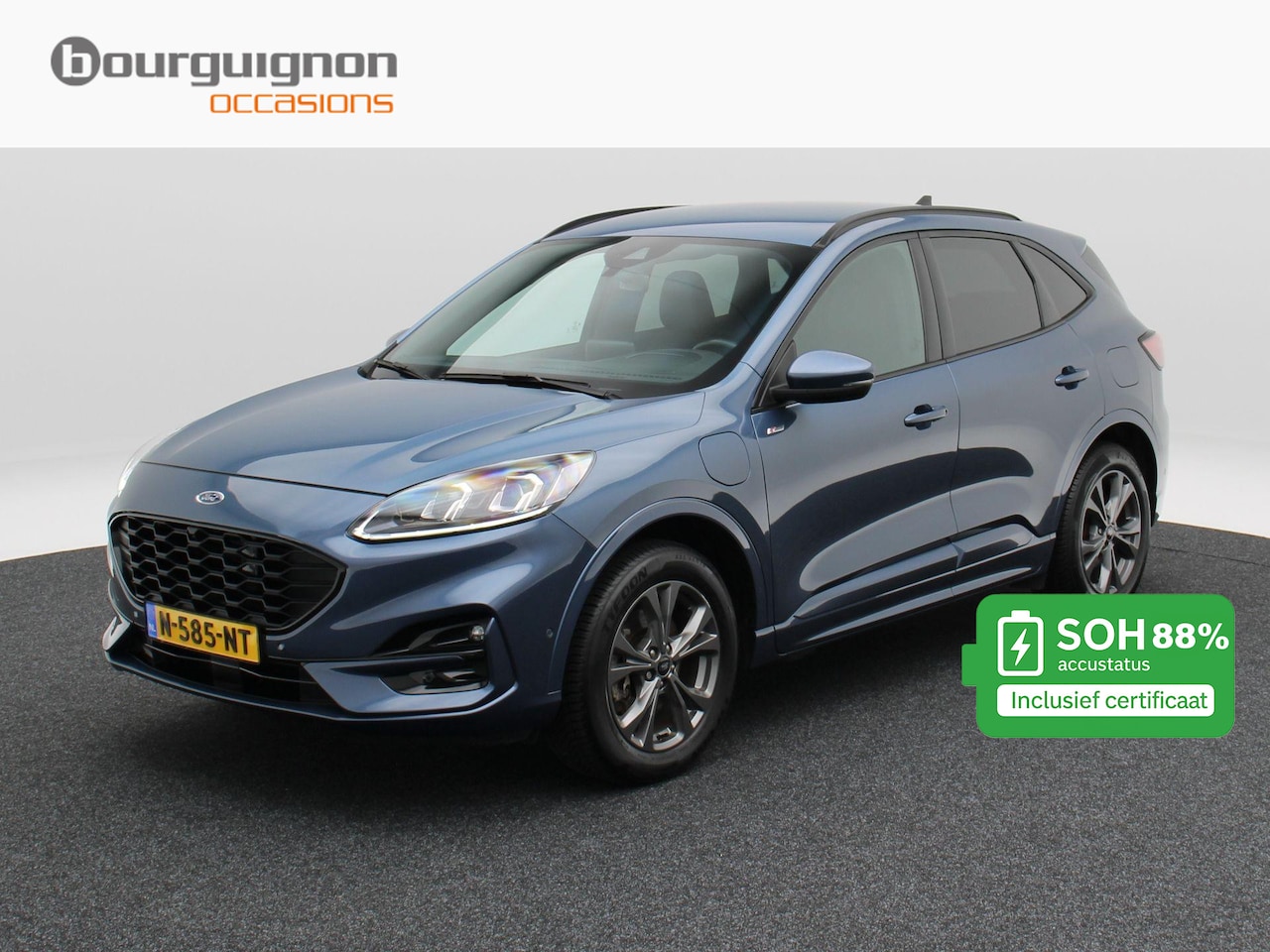 Ford Kuga - 2.5 PHEV ST-Line X Trekhaak | Stoelverwarming | Camera | Cruise Control | Climatronic | B& - AutoWereld.nl
